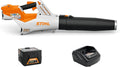 Soprador de folhas, Stihl, BGA, regulável, Laranja / Preto / Branco, para utilização no exterior