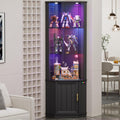 Vitrine, Gurexl, 175, 175 CM, 4 mm, madeira, vidro, Preto, para uso diário