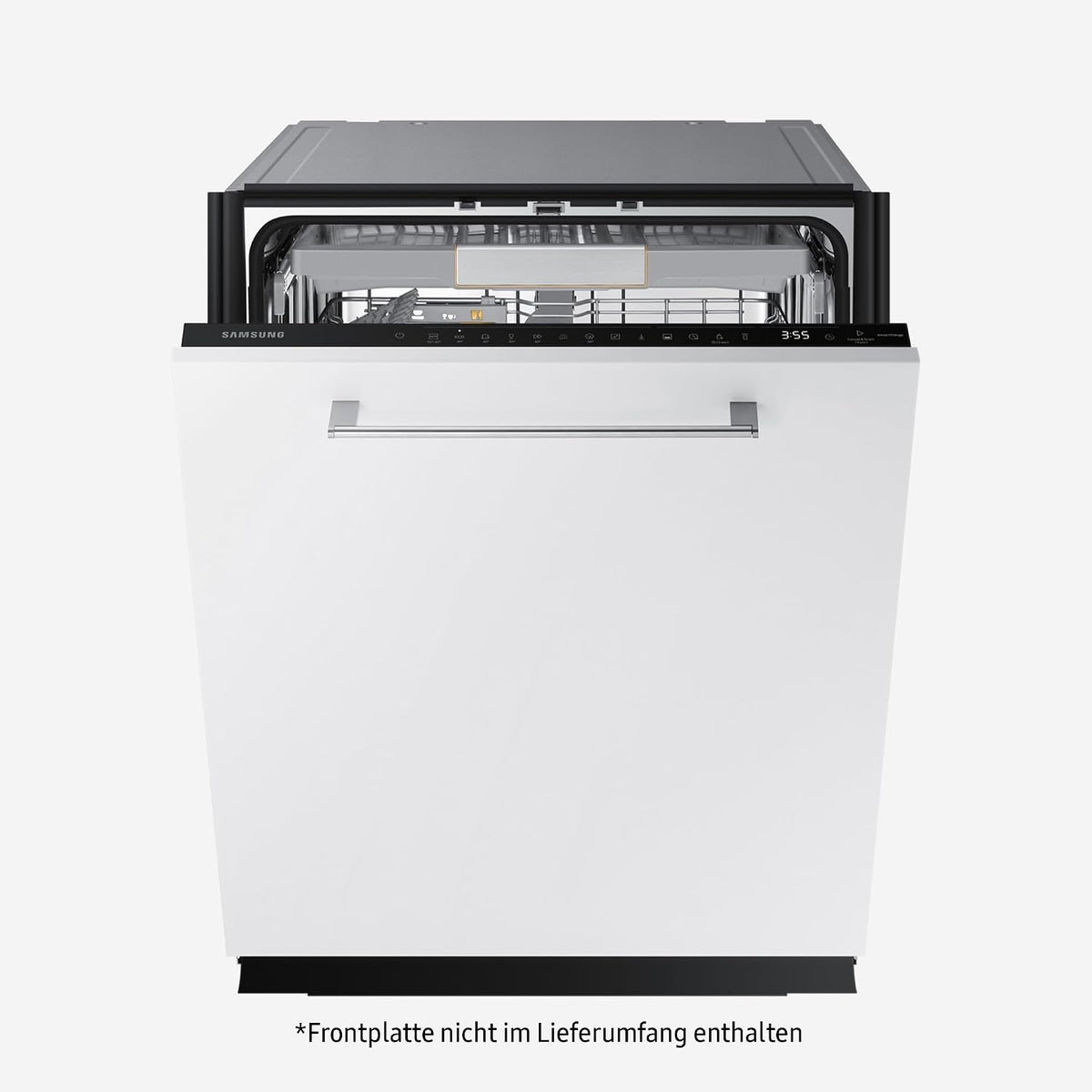 Samsung, Máquina de lavar loiça, Geschirrsp, 60 cm, 7,9 l, 43 dB, 55,2 cm, com controlo por aplicação, Branco / Preto, para uso diário
