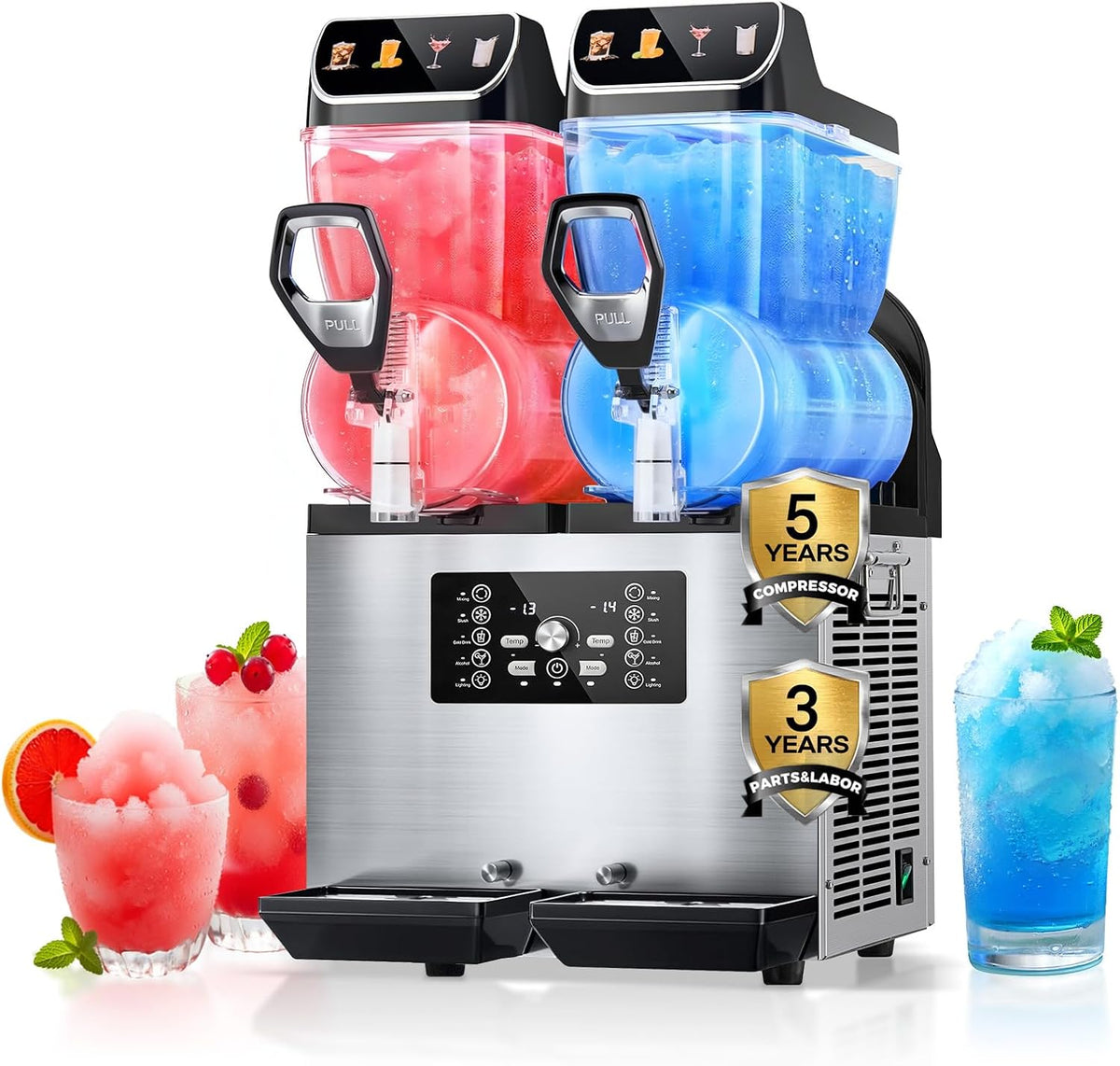 Máquina de cubos de gelo, FOHERE, Kommerzielle, 30L, aço inoxidável, aço, Prateado / Preto, para uso diário
