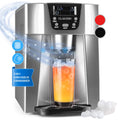 Klarstein, Máquina de cubos de gelo, Eisw, 2 L, 12 kg, 9 W, Prateado, para uso diário