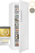Congelador vertical, Exquisit, GS280-HE-040D, 242 l, 59,0 cm, 171,0 × 60,0 × 59,0 cm, classe energética D, Branco, para uso diário