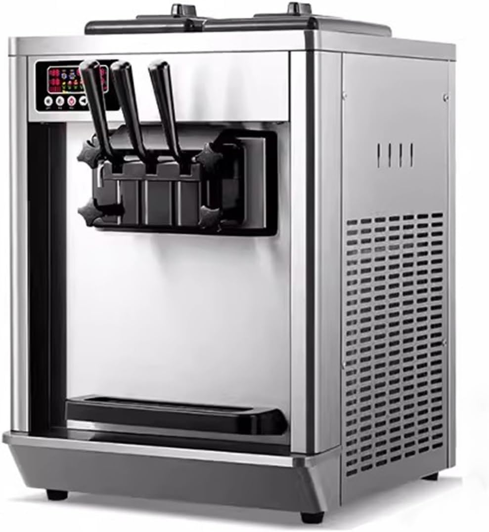 Máquina de gelados, NexaGeniX, 30 l/h, aço inoxidável, aço, Prateado / Preto, para uso diário