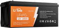 Bateria automóvel, Litime, 12V, 300Ah, 200A, 40,96kW, Preto / Laranja, para uso diário