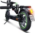 Trotinete elétrica, isinwheel, 30KM, 120kg, 8,5 ', 7,5Ah, dobrável, Preto / Verde, para uso diário