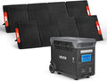 VEVOR, Gerador elétrico, Tragbare, 3000 W, 240 V, 20 A, 20 W, 100 W, com rodas, Preto / Cinzento / Laranja, para trabalhos de manutenção