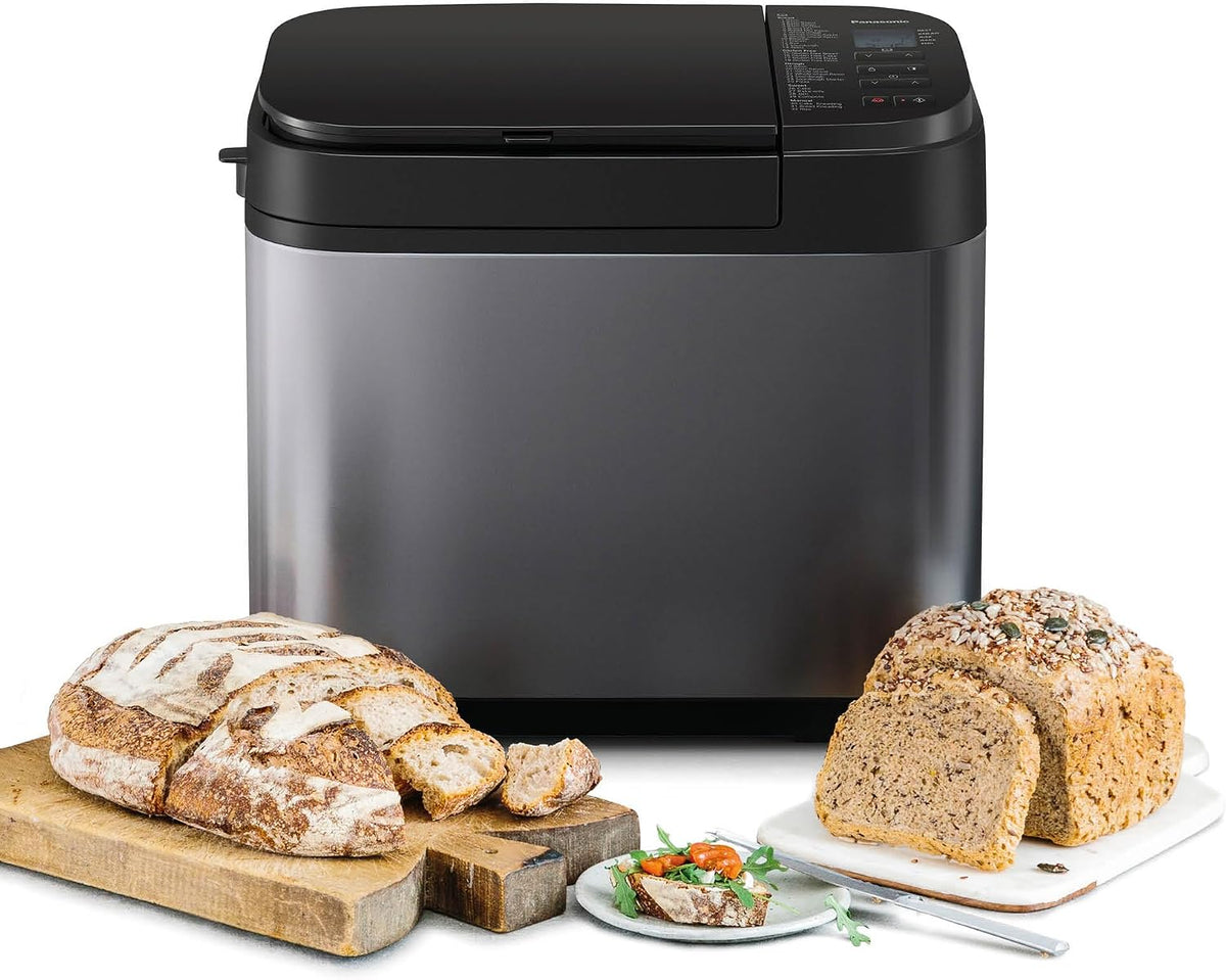 Mesa, Panasonic, SD-YR2540, 32 programas, com temporizador, Preto / Cinzento, para uso diário
