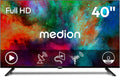 Televisor, MEDION, 100, 100,3 cm, 40 ', com comando à distância, com temporizador, Preto, para uso diário