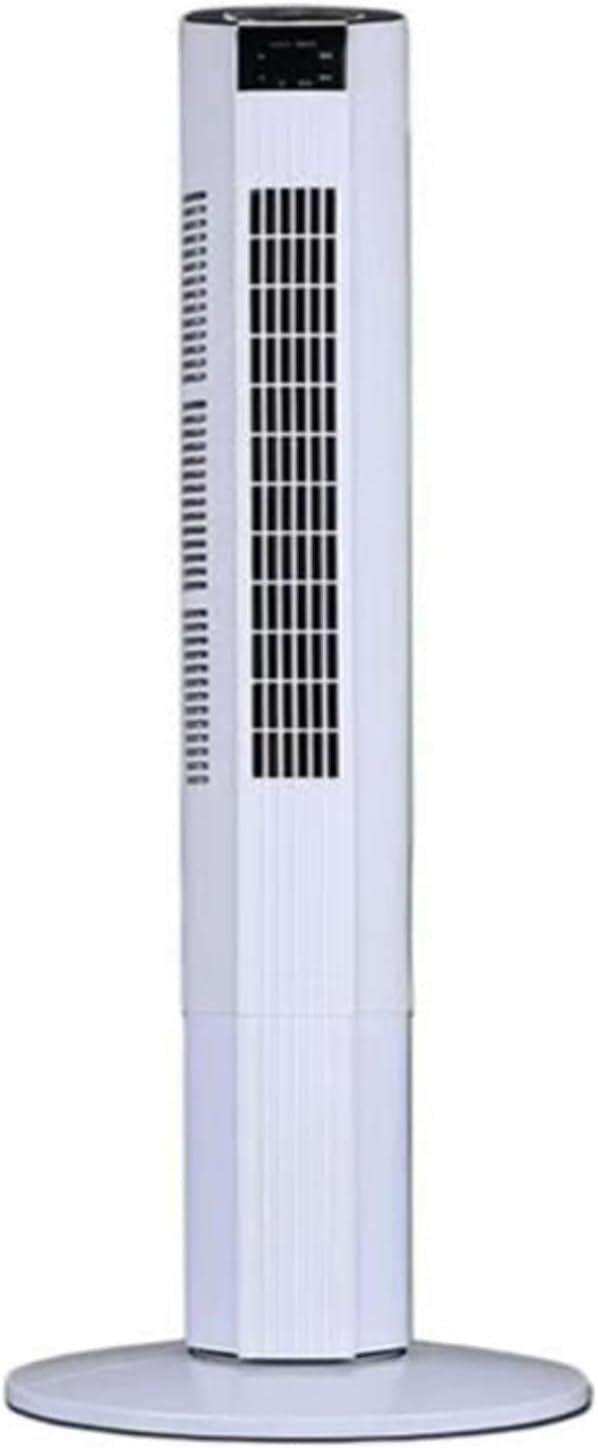 Ventoinha de torre, Generisch, com comando à distância, com temporizador, Branco, para uso diário