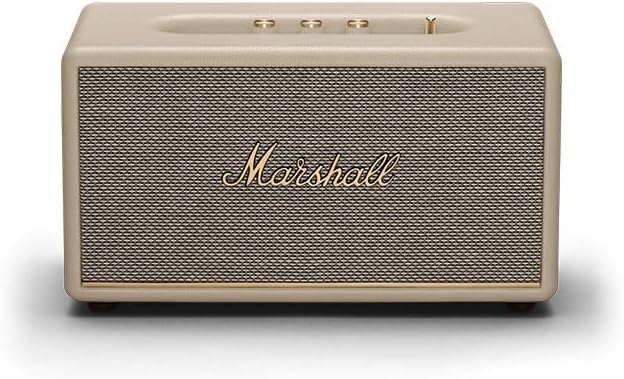 Coluna de som, Marshall, 3,5 mm, 6,7 kg, plástico, Creme, para uso diário