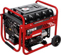 Gerador elétrico, STIER, Inverter, 5,0 kW, 75 dB, 5000 W, Preto / Vermelho, para trabalhos de manutenção