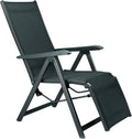 Espreguiçadeira, KETTLER, Relaxsessel, 90 cm, 61 cm, 111 cm, dobrável, regulável, alumínio, Antracite, para uso diário