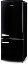 Frigorífico combinado, DOMO, DO91706R, 61,50 cm, 55,00 cm, 145,00 cm, 191 L, 68,4 kg, classe D, com iluminação LED, com gavetas, com prateleiras