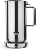 Chaleira elétrica, aarke, Wasserkocher, com iluminação LED, aço inoxidável, aço, Prateado, para a cozinha