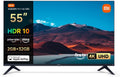 Xiaomi, Televisor portátil, HDR10, 140 cm, com comando à distância, Multicolor, para a sala