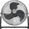 Ventoinha de mesa, BLACK+DECKER, 120W, 45 cm, 50 cm, 3 níveis, com portas, metal, Preto / Prateado, para uso diário