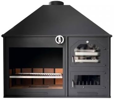 Forno, Bilake, 185 cm, 80 cm, 58 cm, 54 cm, 5 cm, 300 mm, regulável, aço inoxidável, aço, Multicolor, para a cozinha