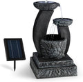 Fonte de jardim, blumfeldt, Fantaghiro, 3 W, com iluminação LED, Preto, para utilização no exterior