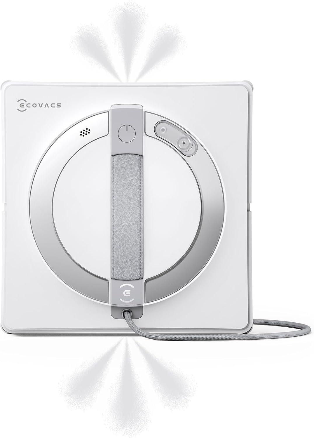 Robô limpa-vidros, ECOVACS, WINBOT, com controlo por aplicação, com rodas, Branco, para uso diário