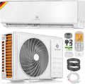Ar condicionado split, KESSER, Klimaanlage, 2.600W, com comando à distância, com temporizador, com controlo por aplicação, Branco, para uso diário