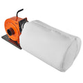 VEVOR, Ferramenta elétrica, Staubsammler, 1 PS, 23,6 ', 16,7 ', com rodas, aço, madeira, Laranja / Branco / Preto, para trabalhos de manutenção