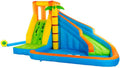 Castelo insuflável, Home Deluxe, 225 cm, 400 × 300 × 225 cm, plástico, Azul / Verde / Laranja, para uso diário