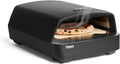 Forno de pizza, BURNHARD, Gas, 5,9 kW, 24,8 cm, 58,5 × 47,7 × 24,8 cm, 29 cm, com rodas, aço inoxidável, aço, Preto, para a cozinha