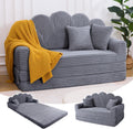 Sofá, IRONCK, Schlafsofa, 153 × 267cm, 267 cm, 153 cm, 89cm, 99 cm, dobrável, Cinzento / Amarelo, para a sala