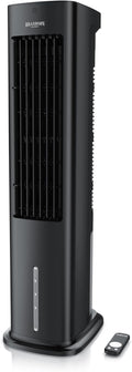 Ar condicionado portátil, Brandson, 5L, com temporizador, com bateria, Preto, para uso diário