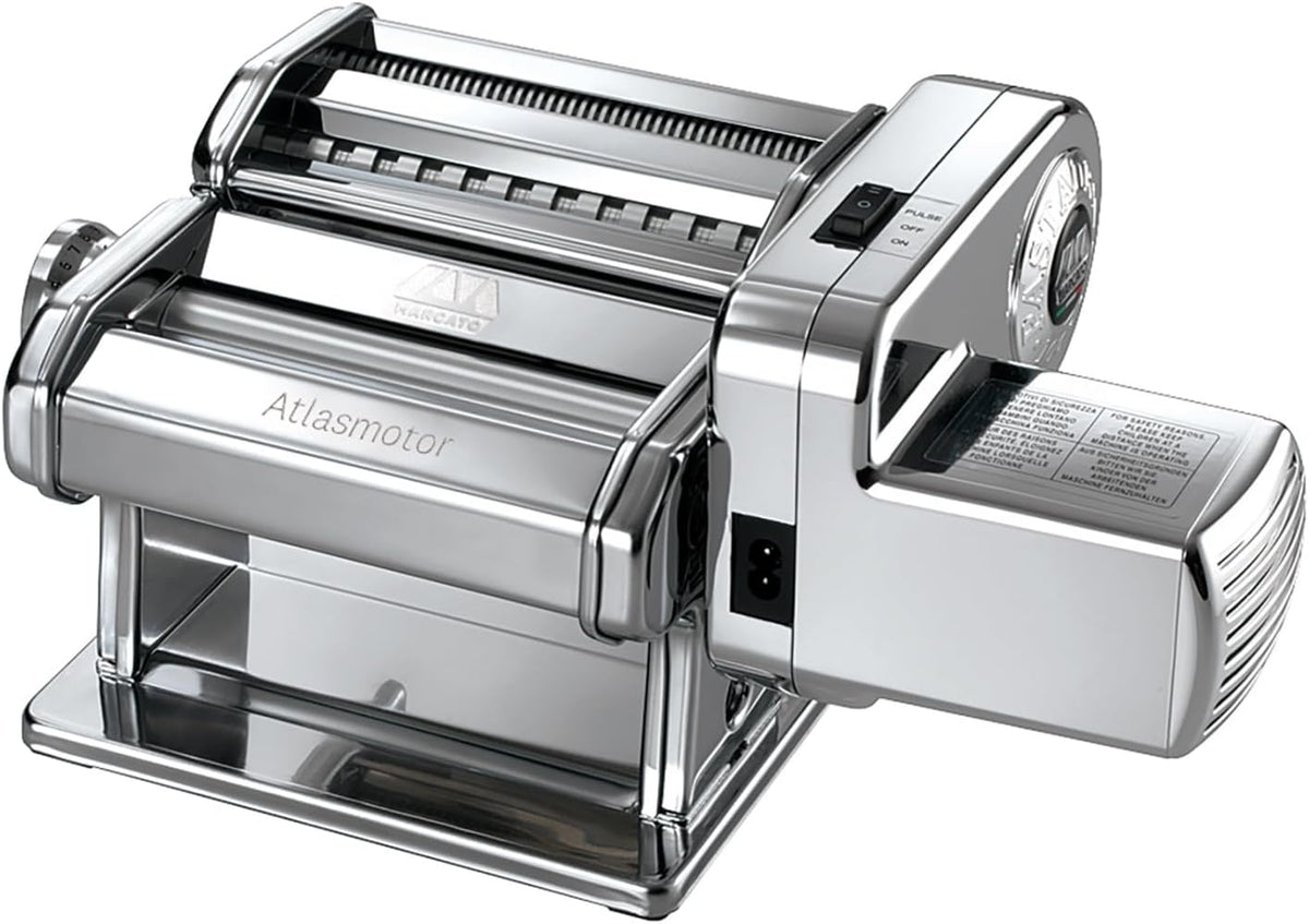 Máquina de massa fresca, MARCATO, Elektrische, aço inoxidável, aço, Prateado, para uso diário