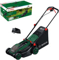 Bosch, Corta-relva, Akku-Rasenm, 38 cm, 40 l, sem bateria, tecido, Verde / Preto, para utilização no exterior