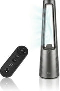 Ventoinha de torre, Fakir, TVL, 12 L, 30 dB, 98 cm, com comando à distância, com temporizador, Antracite, para uso diário