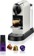 Máquina de café, Nespresso, Citiz, 40 ml, 110 ml, 500 ml, 1 L, 1,3 L, dobrável, Creme-Branco / Preto, para a cozinha