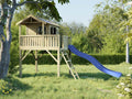 Equipamento infantil de exterior, Prestige Garden, 146 cm, 285 × 188 × 303 cm, madeira, Holzfarbe / Azul, para utilização no exterior