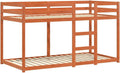 Cama, Willood, Etagenbett, 90 × 190 cm, com portas, madeira, Castanho, para o quarto