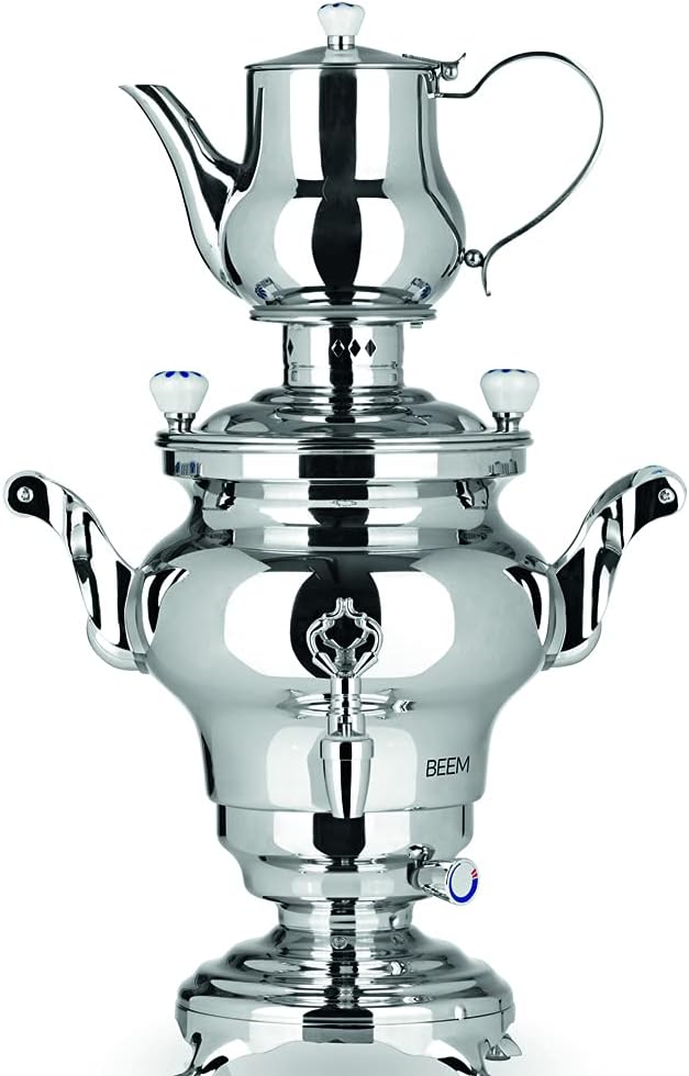 Máquina de chá, BEEM, 06127, 25 cm, 53 × 34 × 25 cm, 53 cm, 34 × 25 × 53 cm, aço inoxidável, aço, Prateado, para uso diário