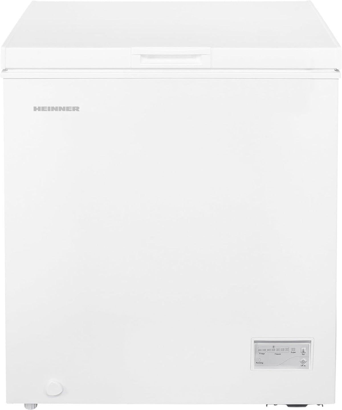 Arca congeladora, HEINNER, HM145CE, 142L, classe energéticaE, Branco, para uso diário