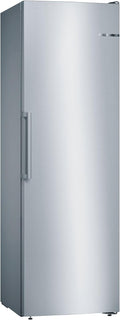 Bosch, Artigo para casa, GSN36VLEP, 242 L, 186 × 60 cm, com gavetas, com prateleiras, vidro, Multicolor, para uso diário
