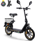 Trotinete, TWOFISH, 500W, 48V, 13Ah, 45 km/h, Preto, para uso diário