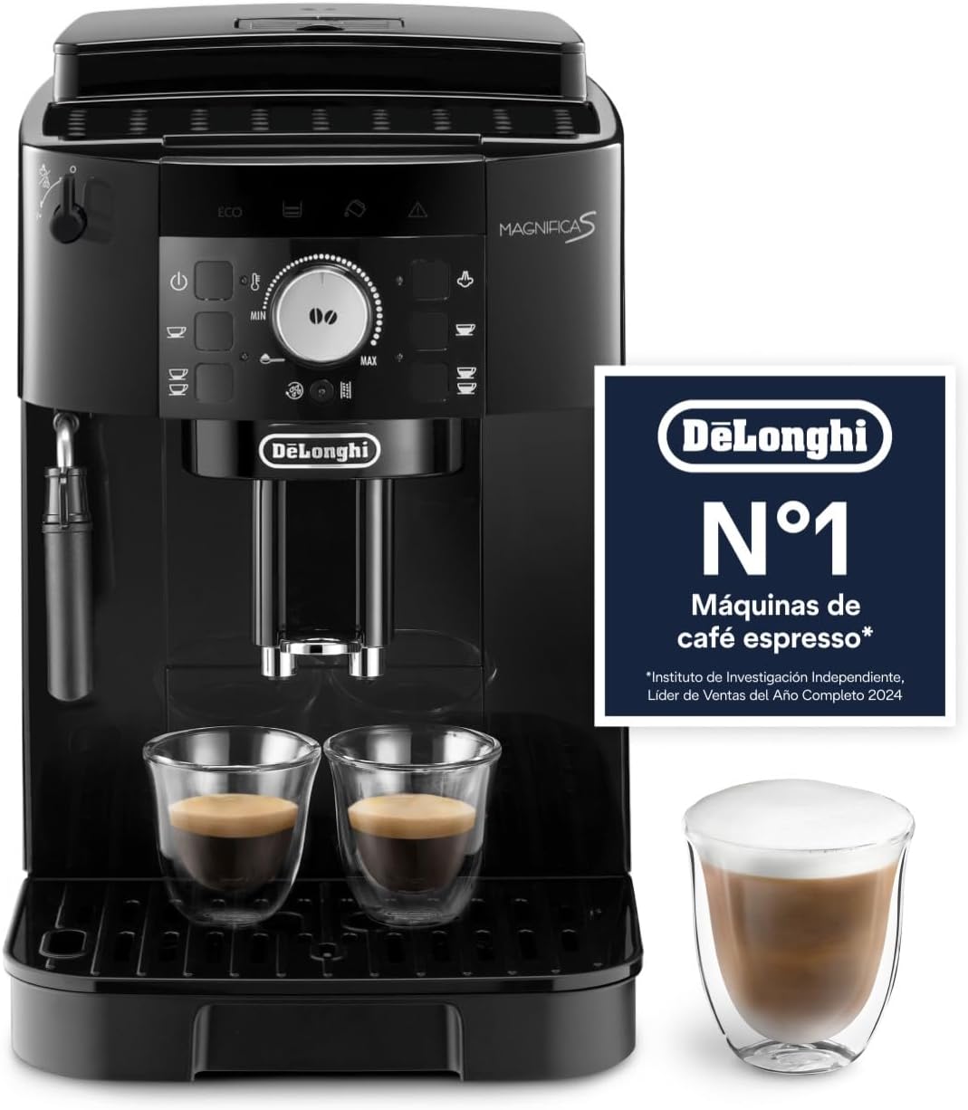Máquina de café automática, De'Longhi, 142 mm, Preto, para a cozinha