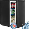 Minifrigorífico, SMETA, 12v, 40L, 12V, 230V, 0dB, regulável, Preto, para uso diário