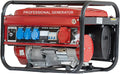 Gerador elétrico, SWISS KRAFT Royal Line, 6500W, 12V, 380V, 6,5PS, Vermelho / Azul / Preto, para trabalhos de manutenção