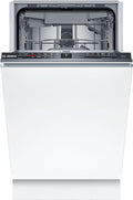 Bosch, Máquina de lavar loiça, SPV2HMX42E, 45 cm, 5 programas, altura regulável, regulável, Branco / Cinzento, para uso diário