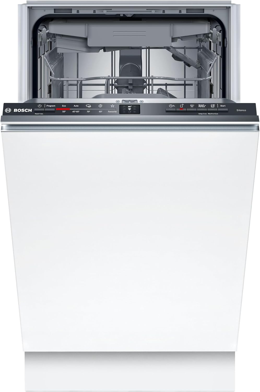 Bosch, Máquina de lavar loiça, SPV2HMX42E, 45 cm, 5 programas, altura regulável, regulável, Branco / Cinzento, para uso diário