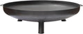 Braseiro de exterior, Grillfürst, Feuerschale, 120 cm, aço inoxidável, aço, Preto, para utilização no exterior