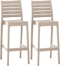 Banco de bar, CLP, 2er, 5 kg, 105 cm, 45 cm, 51 cm, 75 cm, ratã, plástico, Schlamm, para uso diário