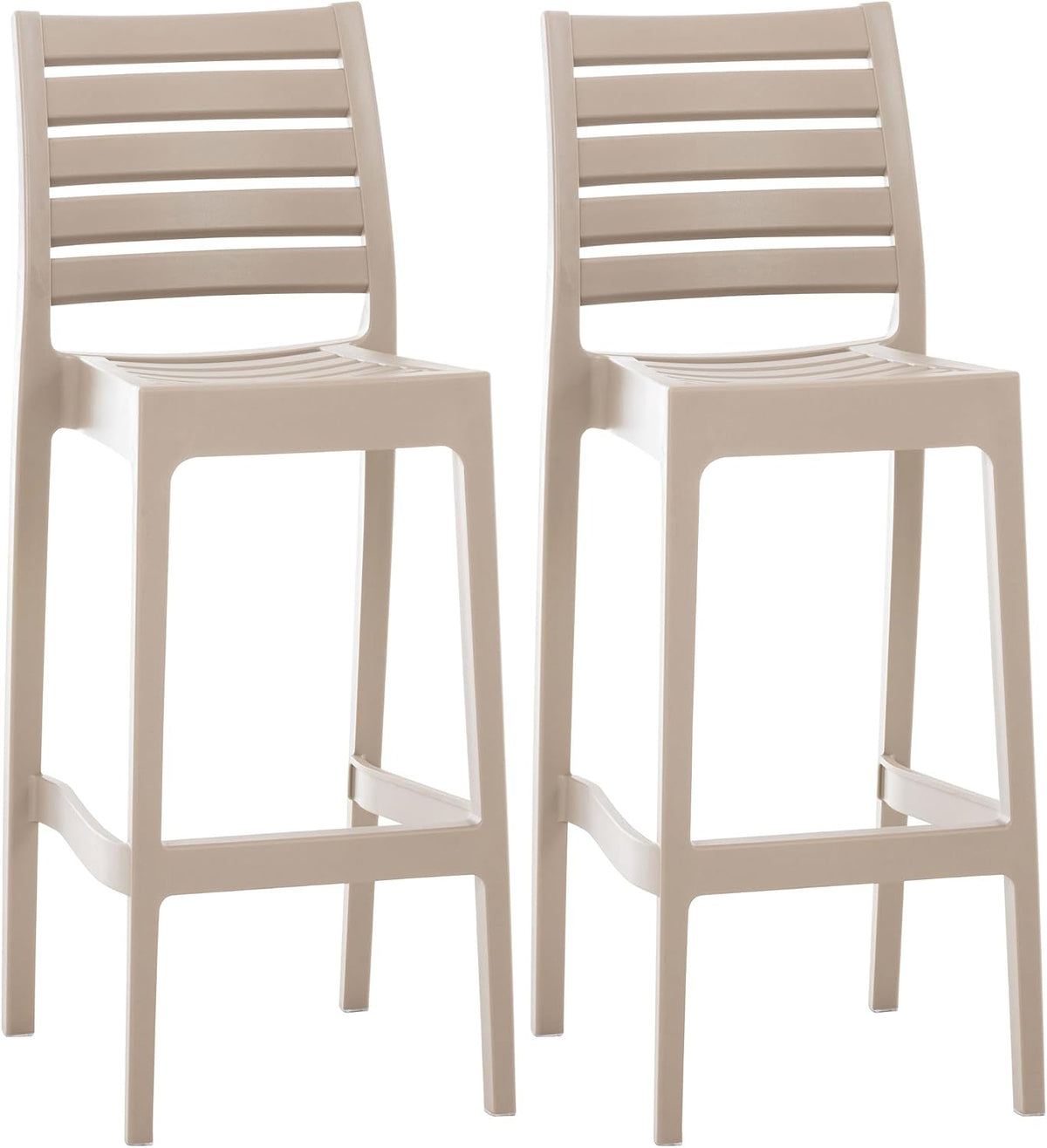 Banco de bar, CLP, 2er, 5 kg, 105 cm, 45 cm, 51 cm, 75 cm, ratã, plástico, Schlamm, para uso diário