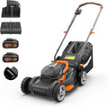 Corta-relva, WORX, Nitro, 40V, 40 cm, 0 Ah, 20 V, dobrável, com bateria, com carregador, Preto / Laranja, para utilização no exterior
