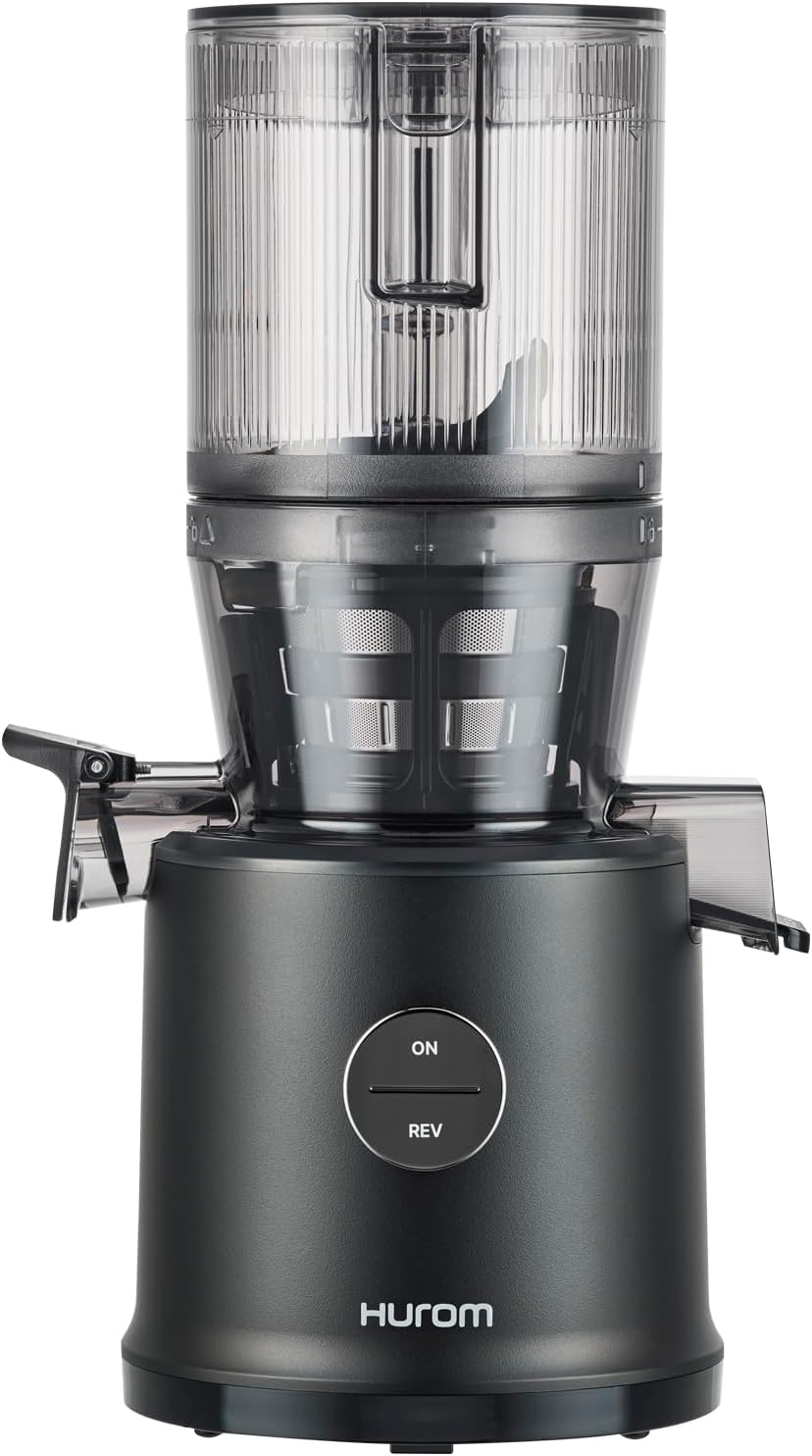 Espremedor elétrico, Hurom, H80-ST, 2.2L, 200W, Preto, para uso diário