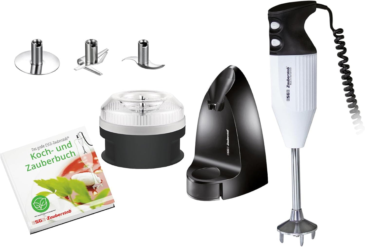 Artigo para casa, ESGE Zauberstab, 2 níveis, 180 W, 240 V, 10 l, 30 cm, Branco / Preto, para uso diário